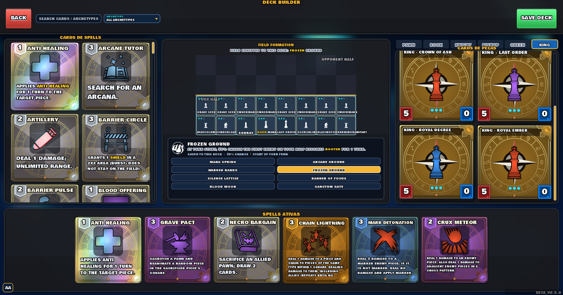 Screenshot 3 for Arcana Checkmate