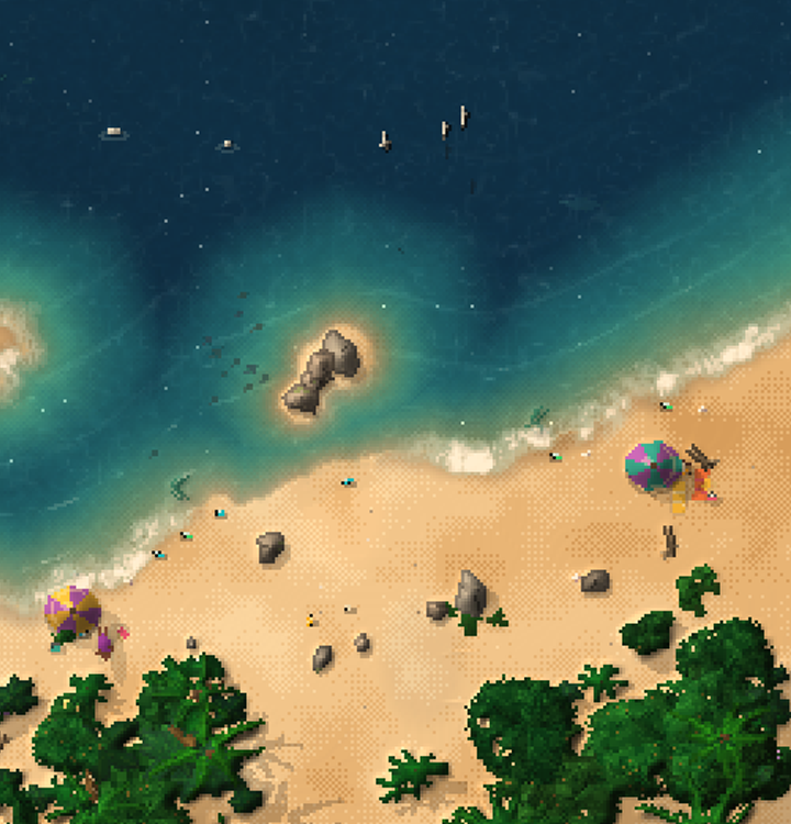 Screenshot 6 for Pixel Island's Beach Simulator