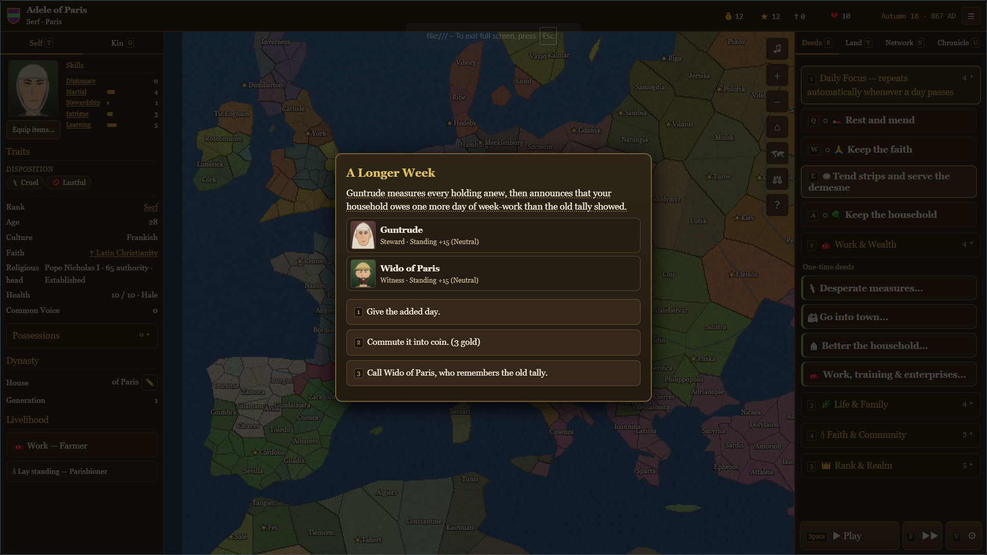 Screenshot 3 for Fallowborn