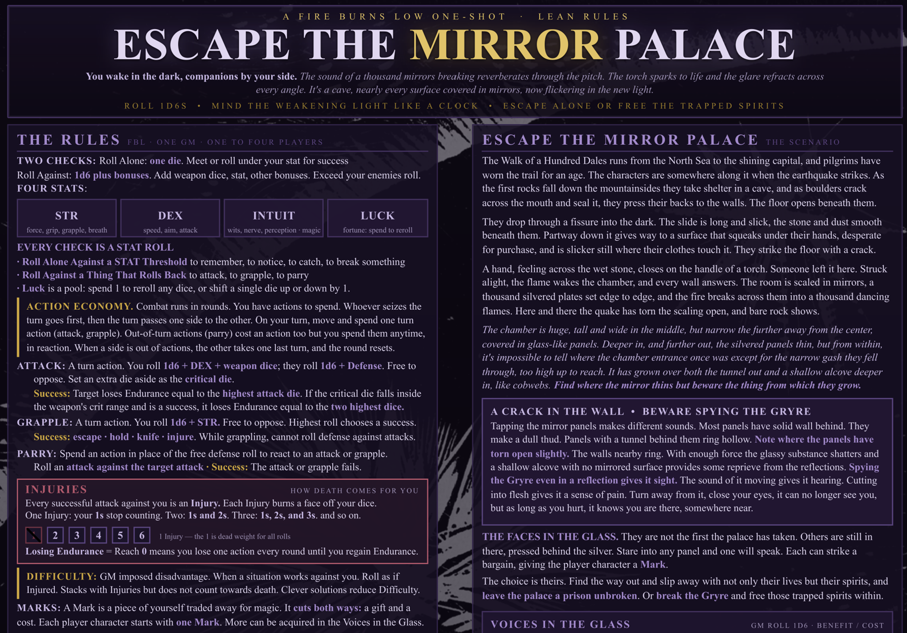 Screenshot 2 for Escape the Mirror Palace