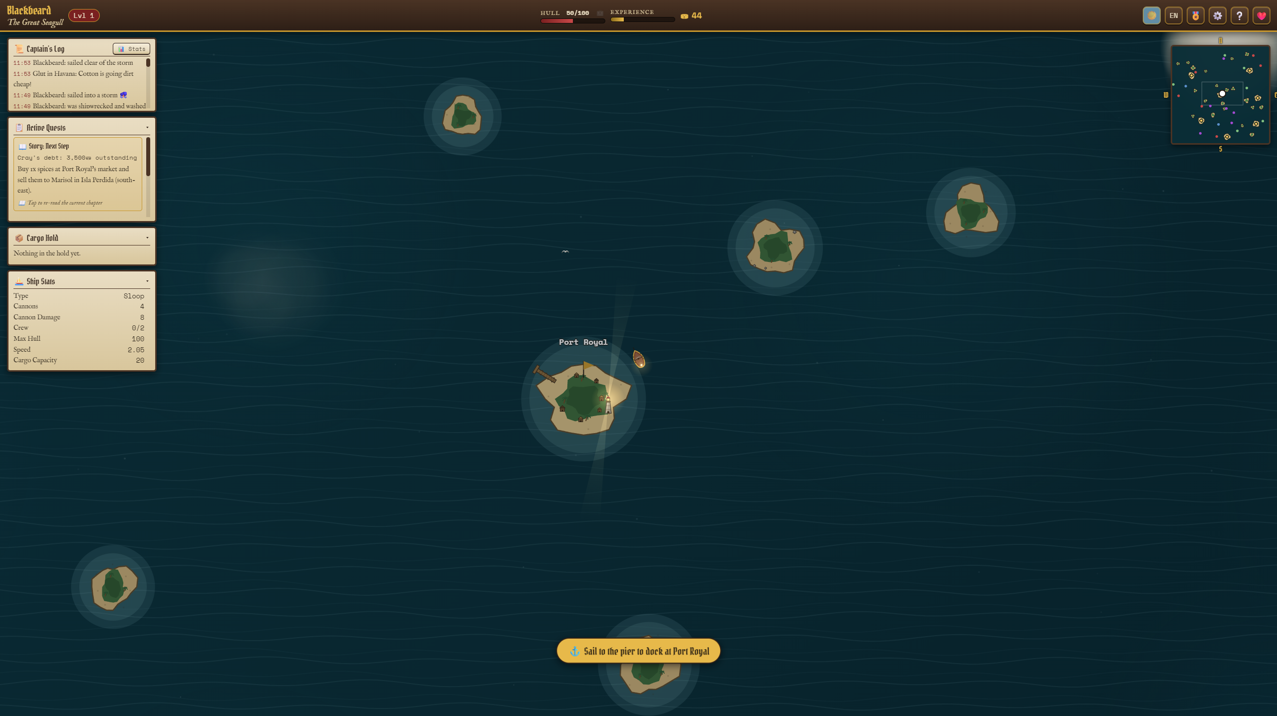 Screenshot 3 for Privateer's Ledger