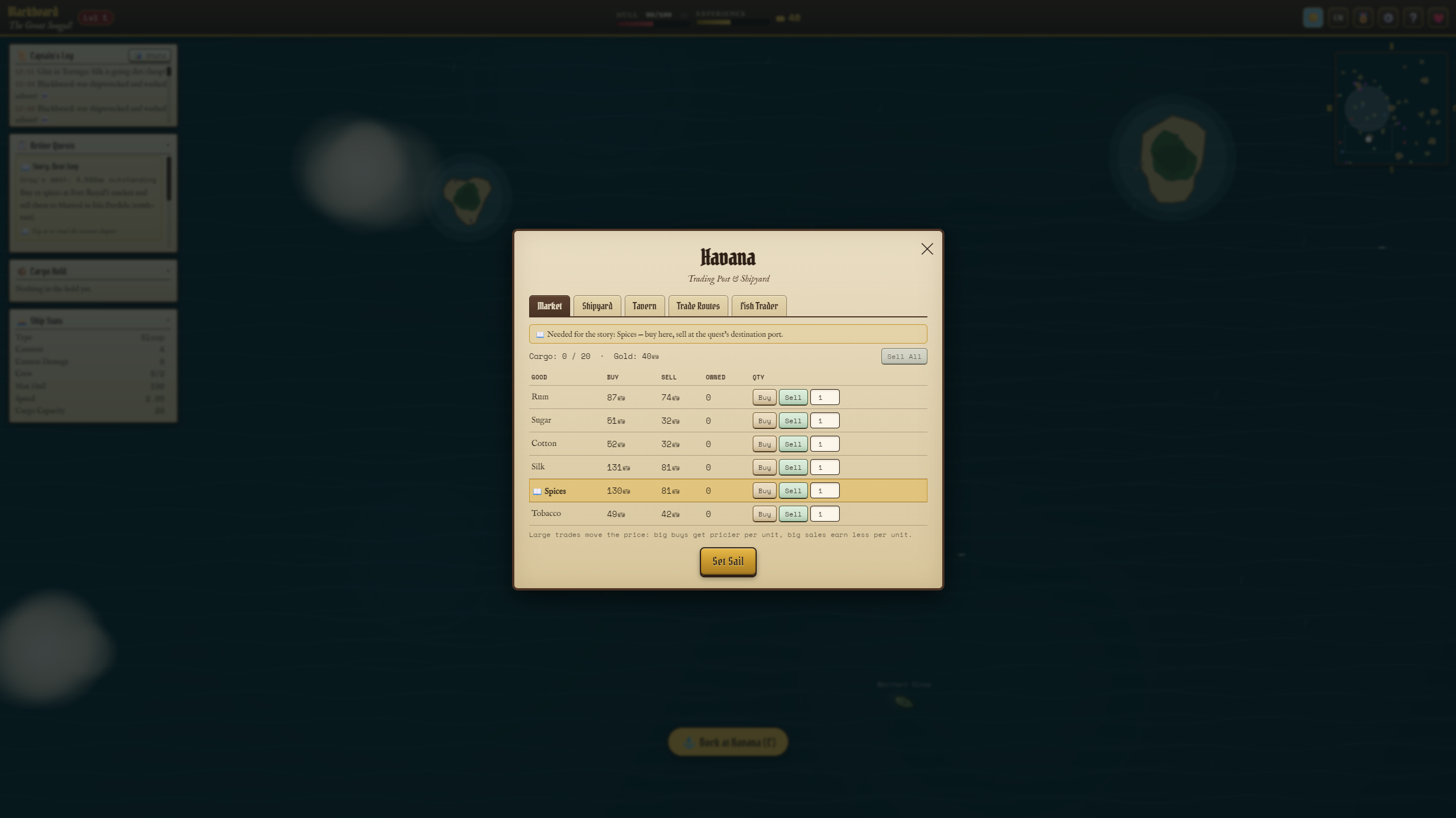Screenshot 4 for Privateer's Ledger