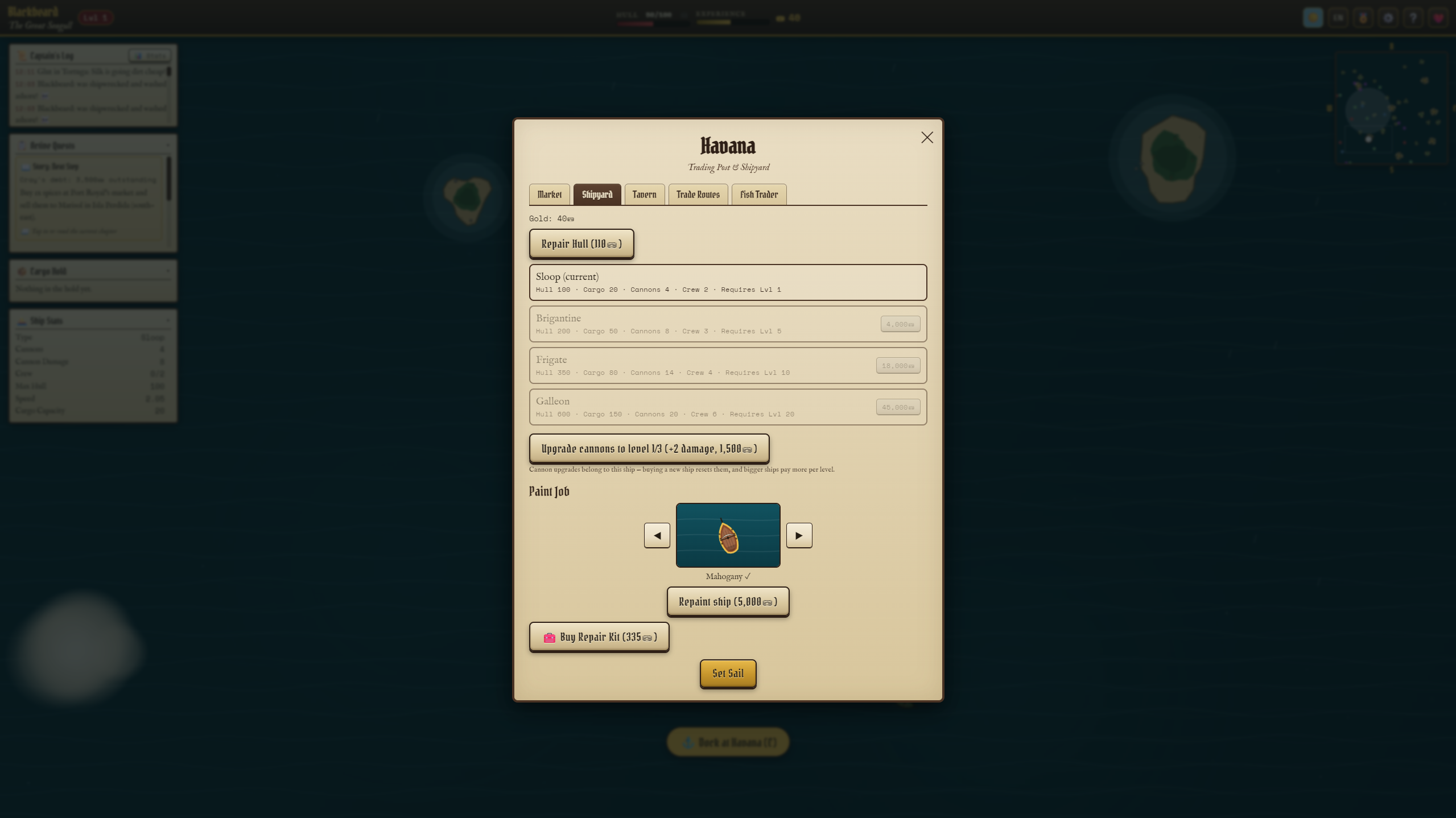 Screenshot 5 for Privateer's Ledger
