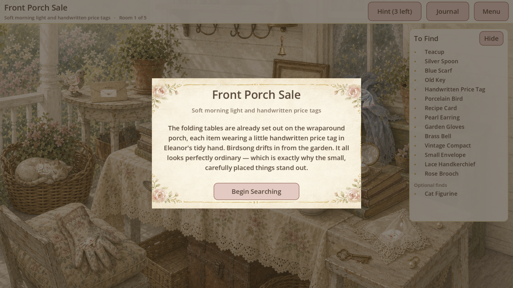 Screenshot 2 for Estate Sale Secrets