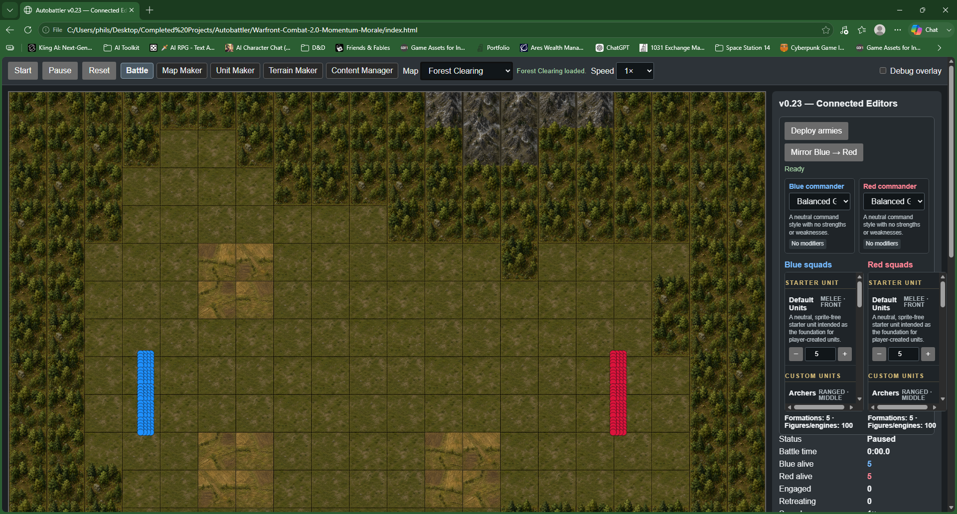 Screenshot 6 for Warfront Universal Battle Simulator v1.0