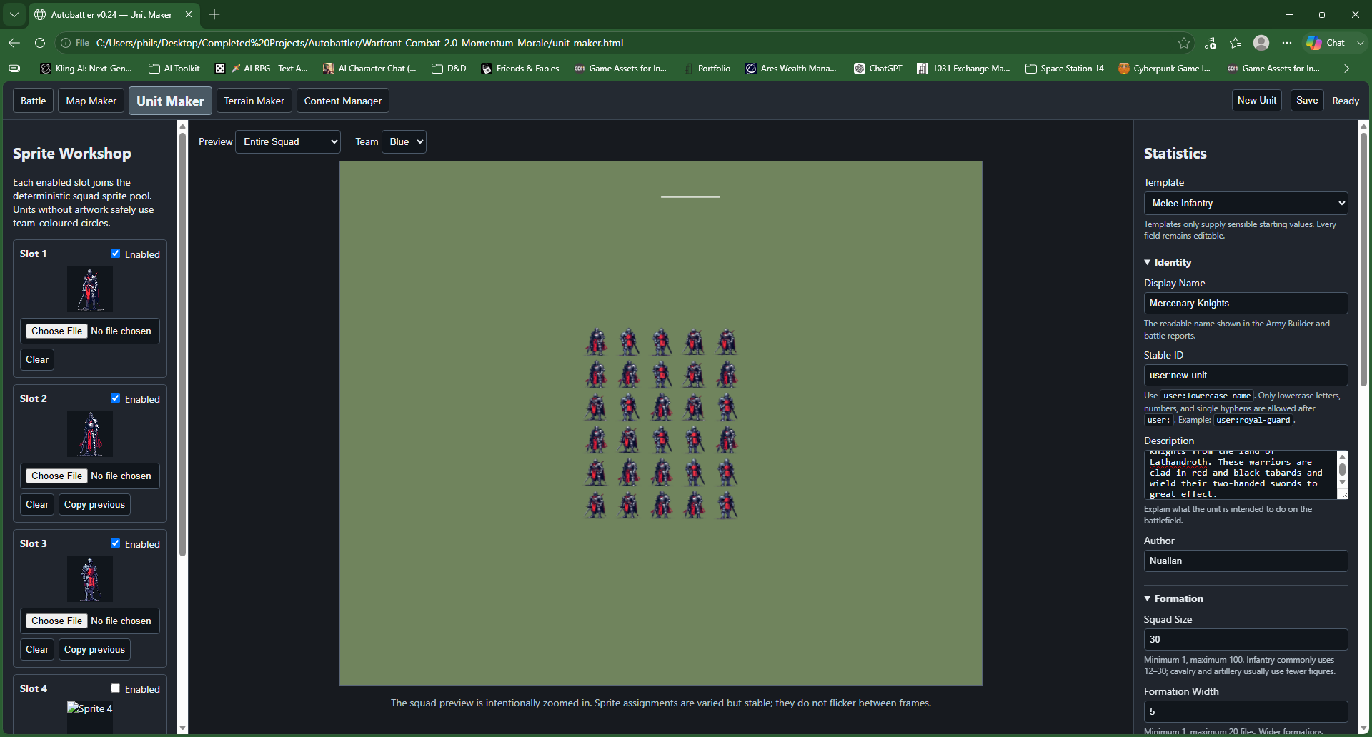 Screenshot 3 for Warfront Universal Battle Simulator v1.0