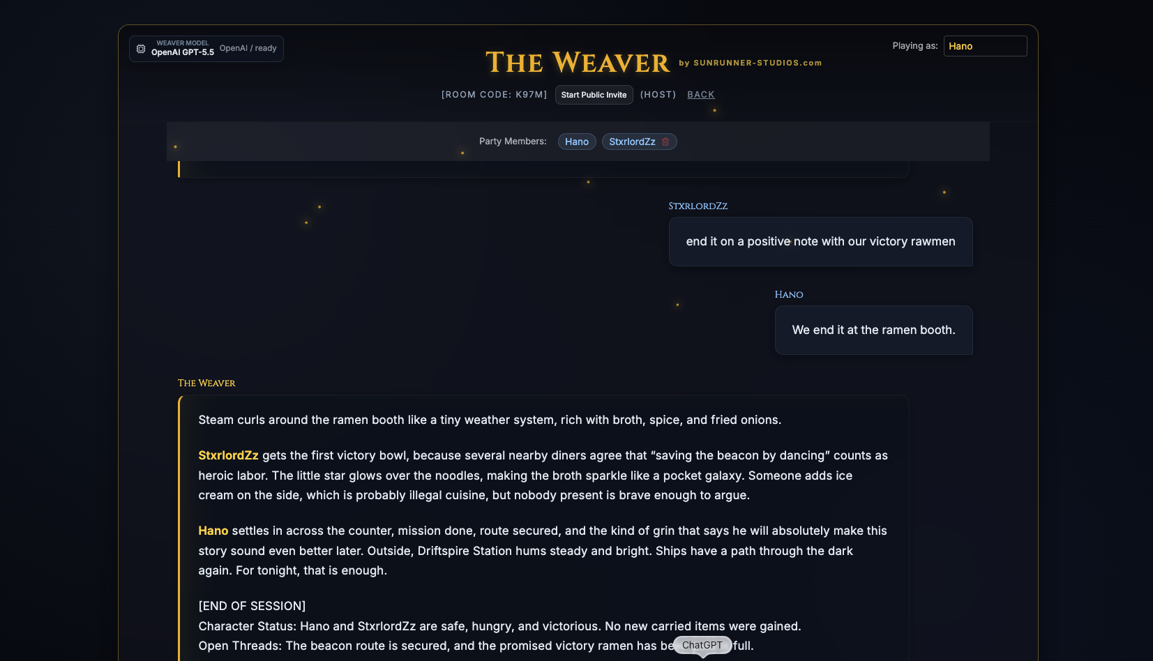 Screenshot 5 for The Weaver – A Tale of Voice & Void