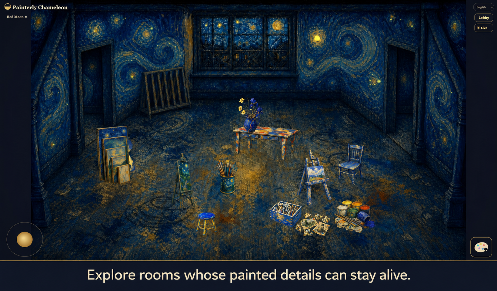 Screenshot 2 for Painterly Chameleon