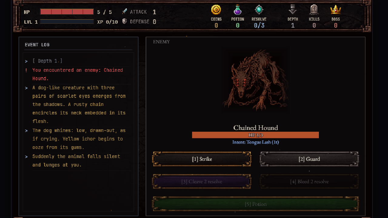 Screenshot 2 for Wishbound: Eternal Dungeon