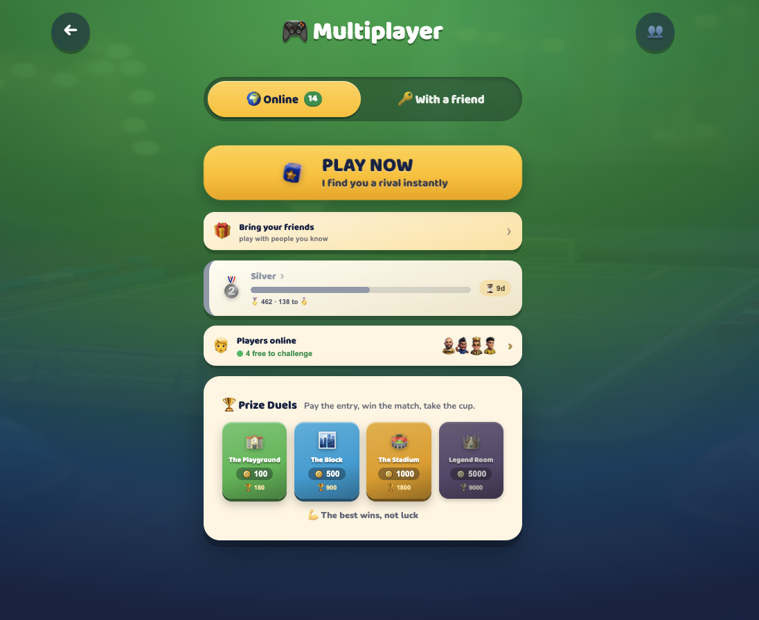 Screenshot 2 for Toy Soccer Cup