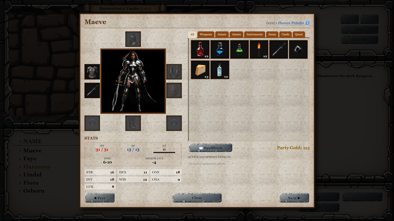 Screenshot 3 for Curse of the Lyre-Wight