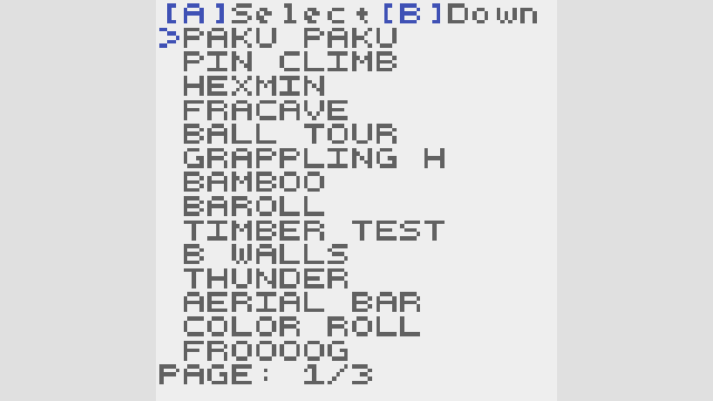 Screenshot 5 for Crisp Game Library Portable Vircon32 Version