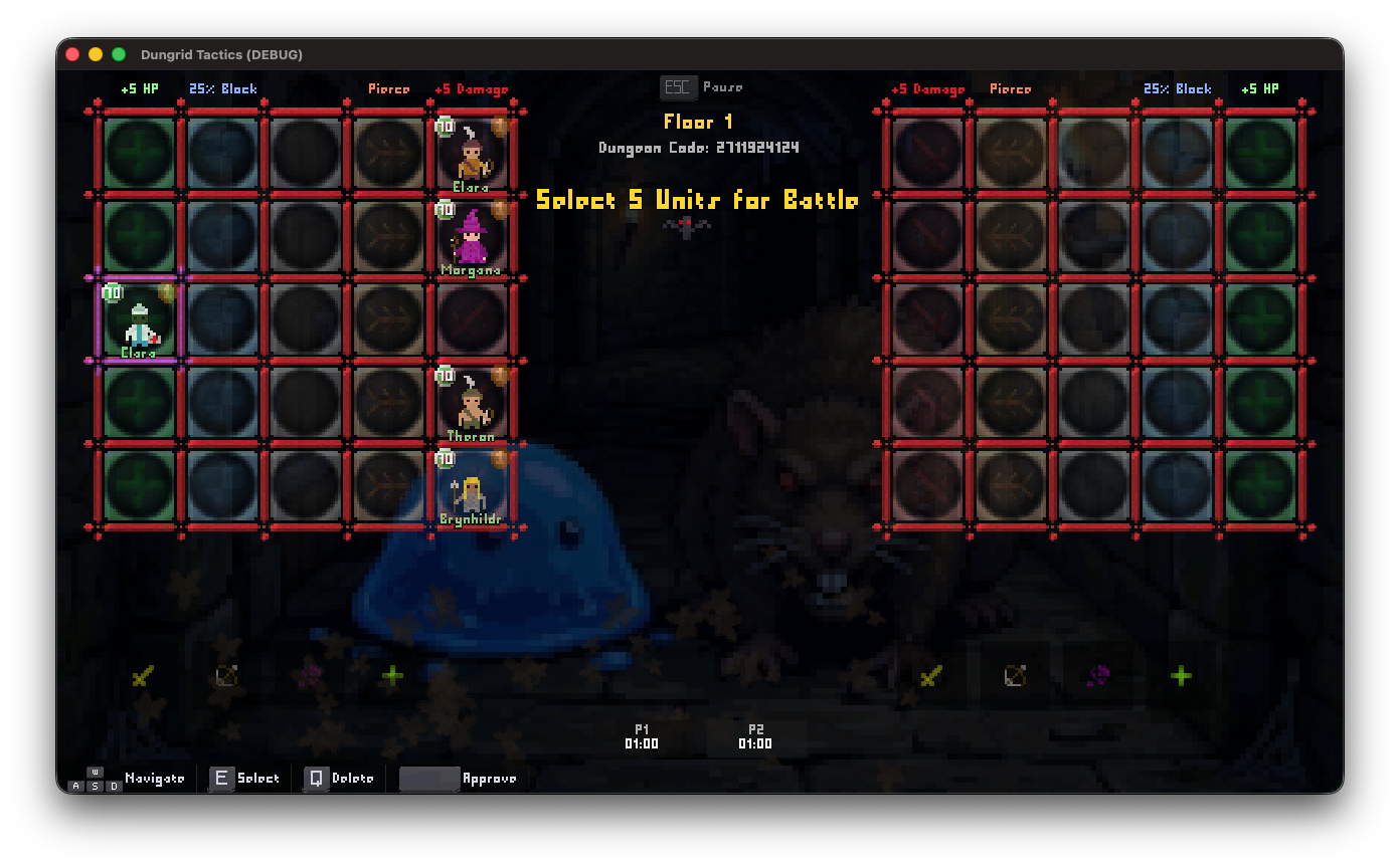 Screenshot 4 for Dungrid: Tactics