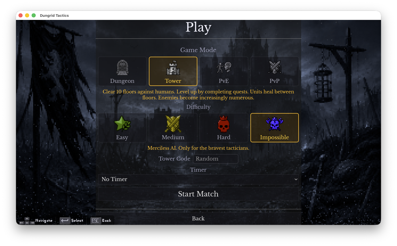 Screenshot 2 for Dungrid: Tactics
