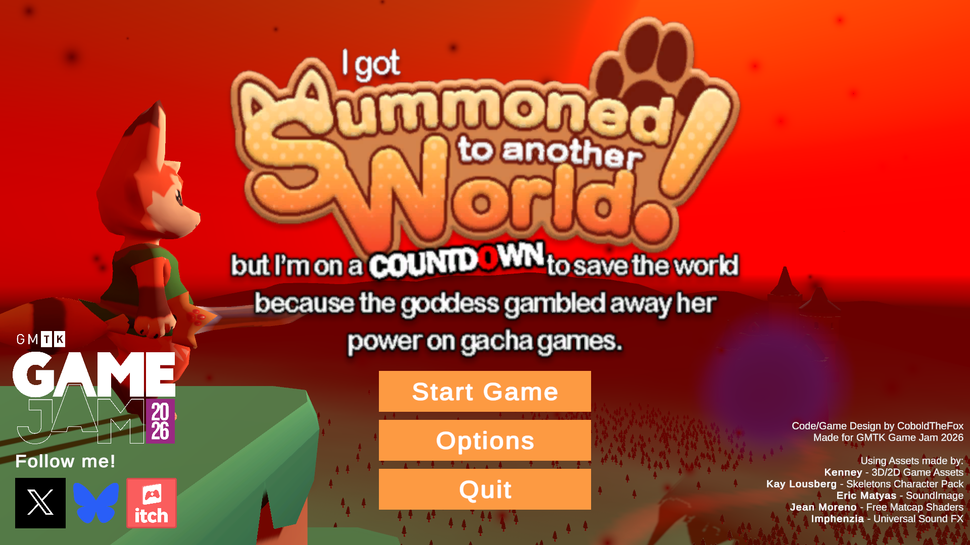 Screenshot 2 for I got summoned to another world but I'm on a COUNTDOWN to save the world because the goddess gambled away her power.
