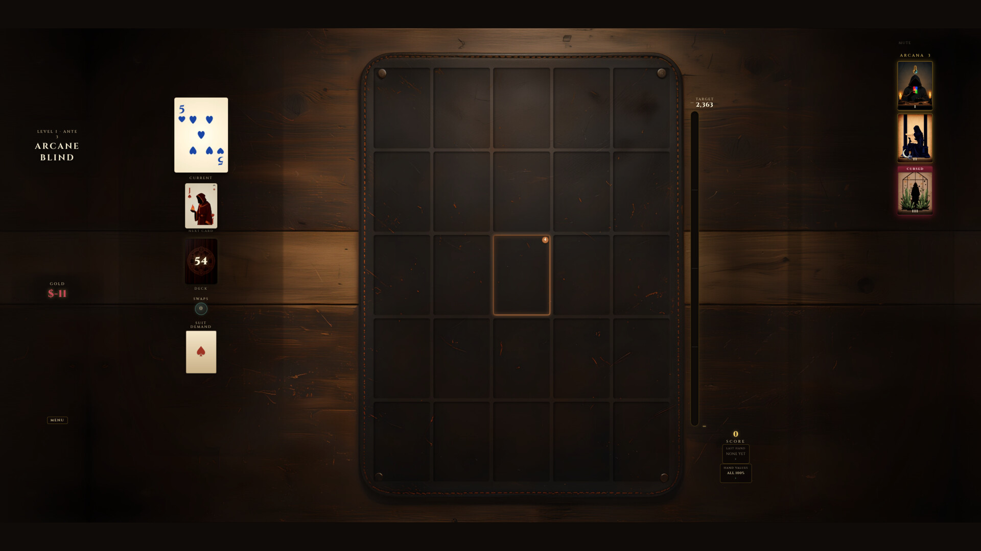 Screenshot 5 for Arcanum Solitarius Demo
