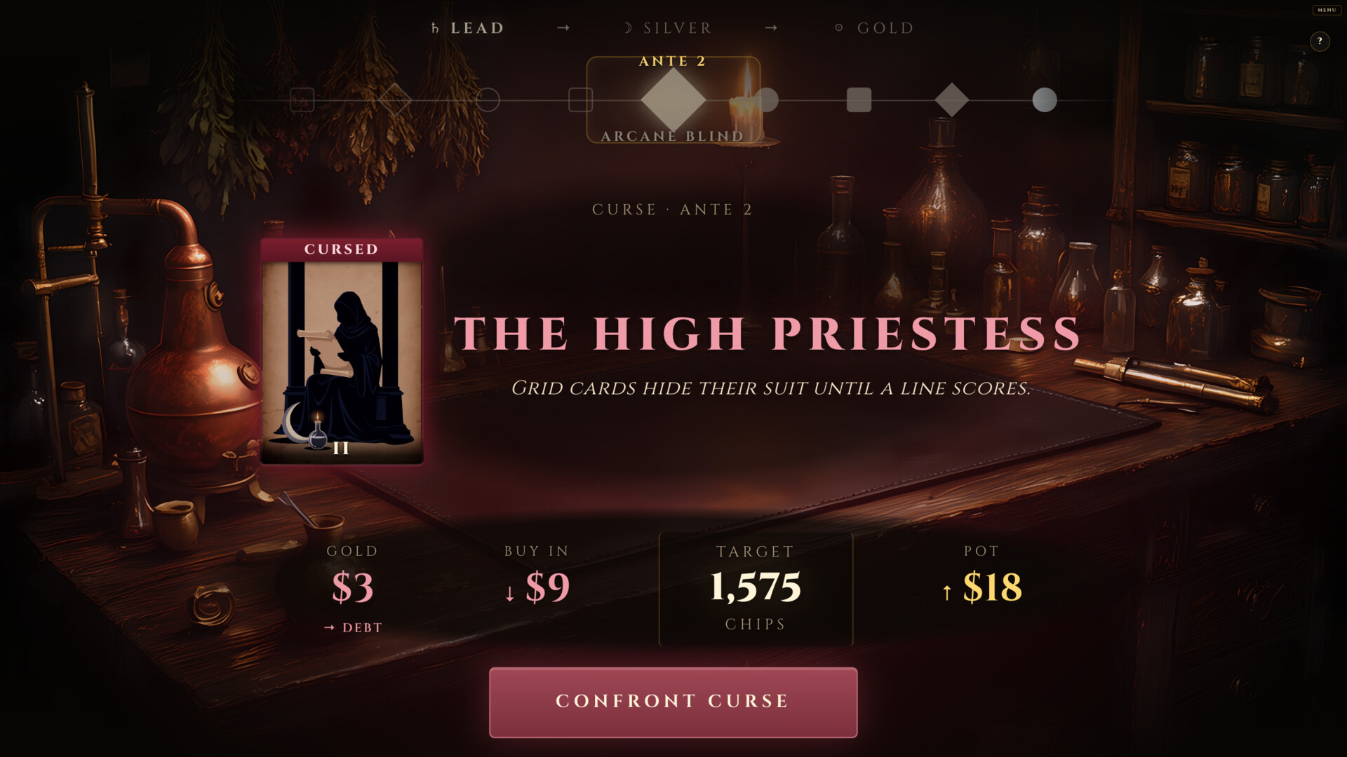 Screenshot 4 for Arcanum Solitarius Demo