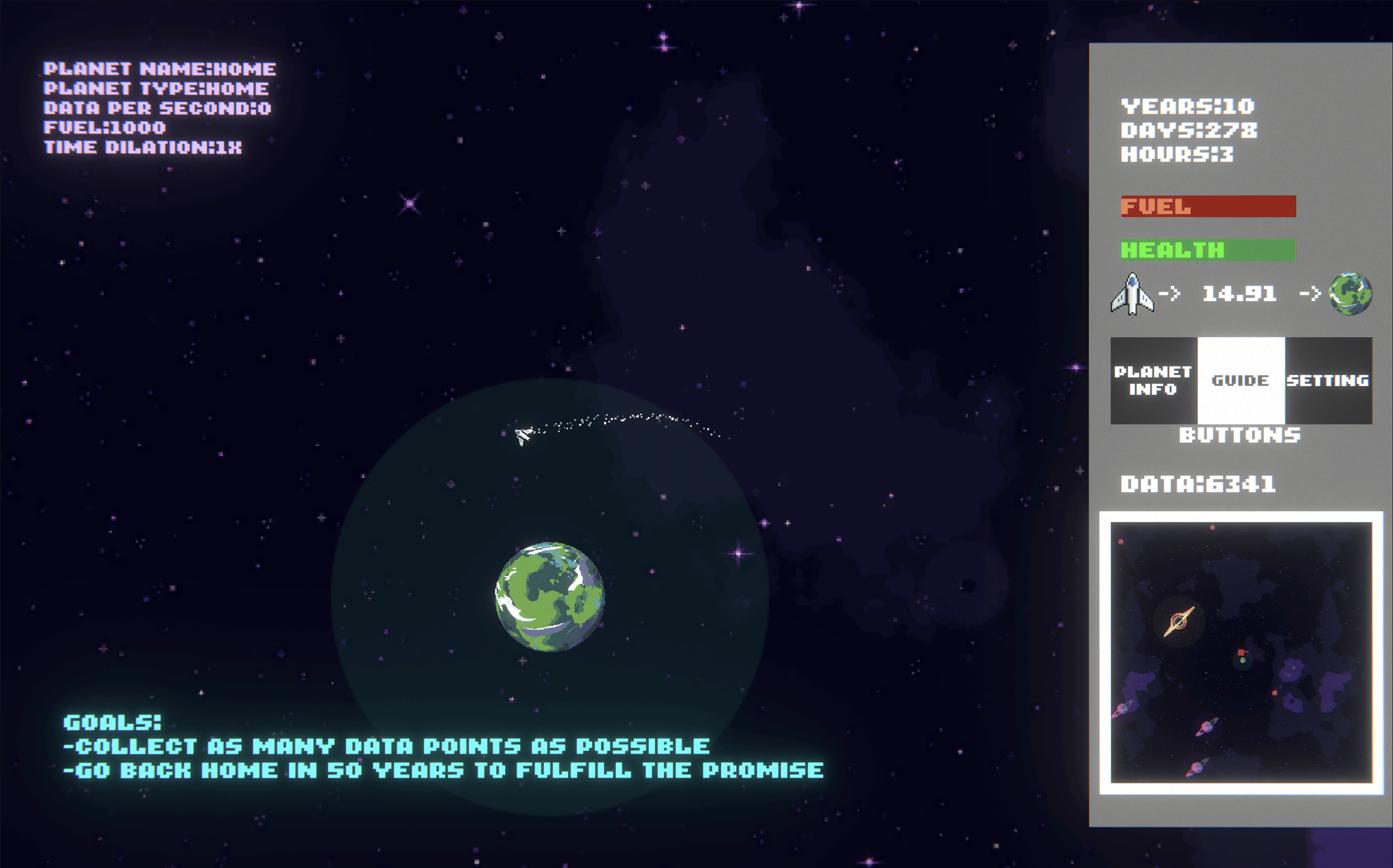 Screenshot 2 for "I give you 50 years"