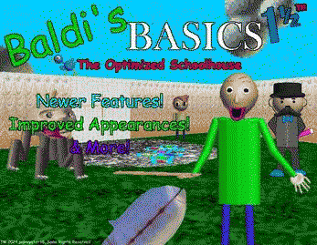 Screenshot 2 for Baldi's Basics 1 ½:The Optimized Schoolhouse(REUPLOAD)