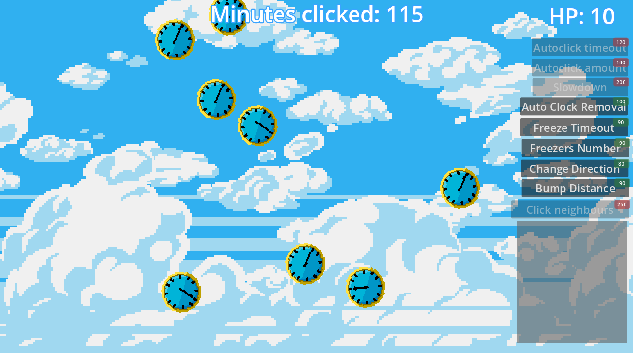 Screenshot 3 for The Sky Is Ticking . Incremental Game