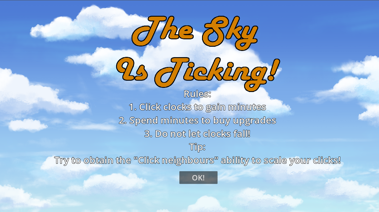 Screenshot 4 for The Sky Is Ticking . Incremental Game