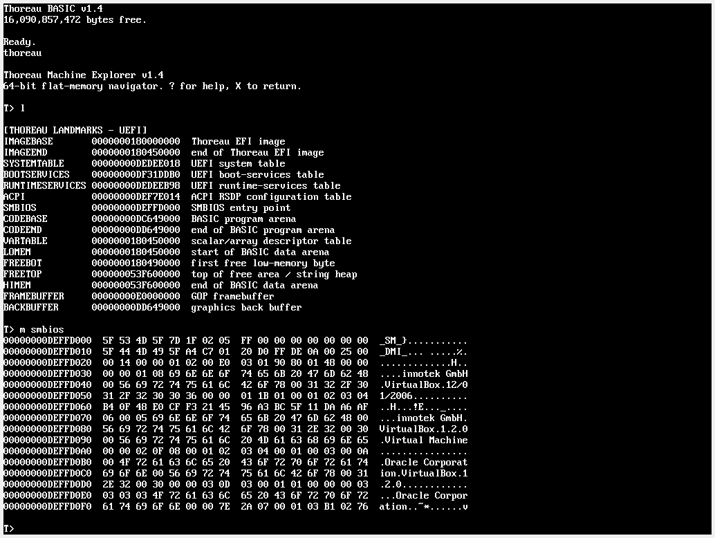 Screenshot 11 for Thoreau BASIC