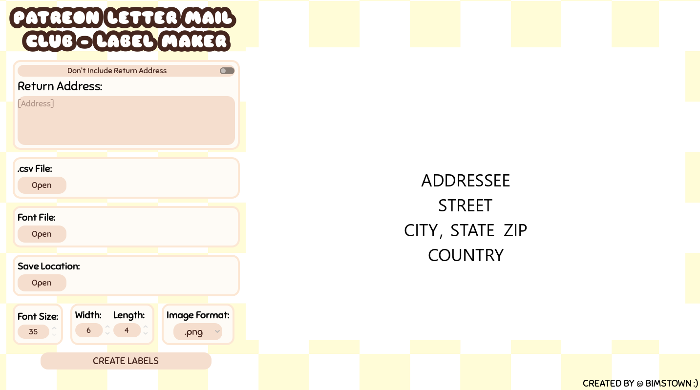 Screenshot 2 for Letter Mail Club - Label Maker