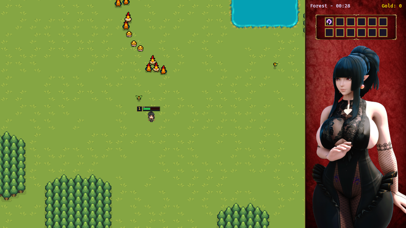 Screenshot 2 for [+18] Kagura Survivors [v0.1]