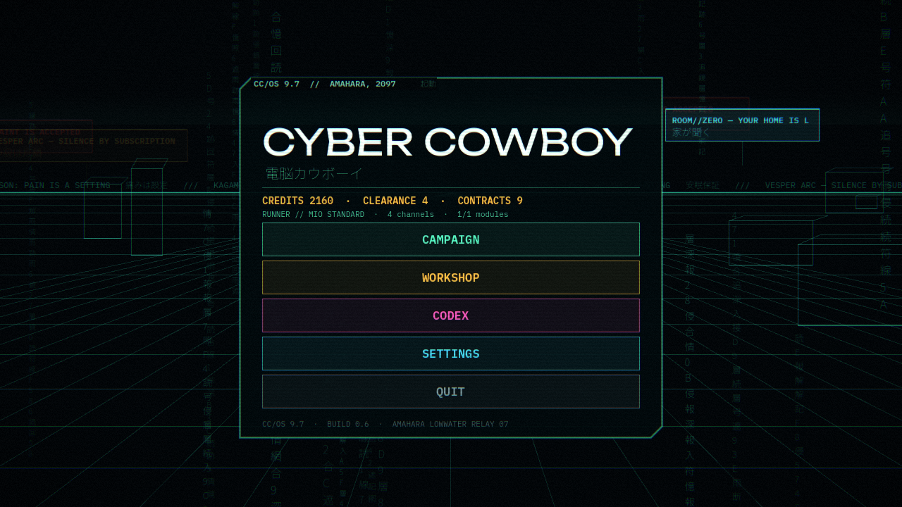 Screenshot 3 for CYBER COWBOY - Netrunning Card RPG