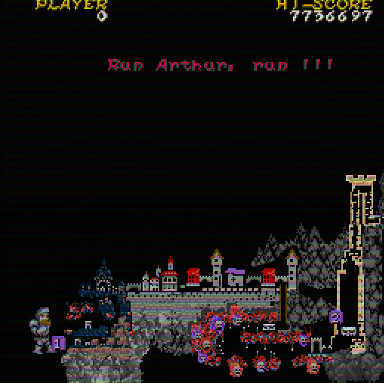 Screenshot 2 for Ghosts'N Goblins 2 : the Fangame