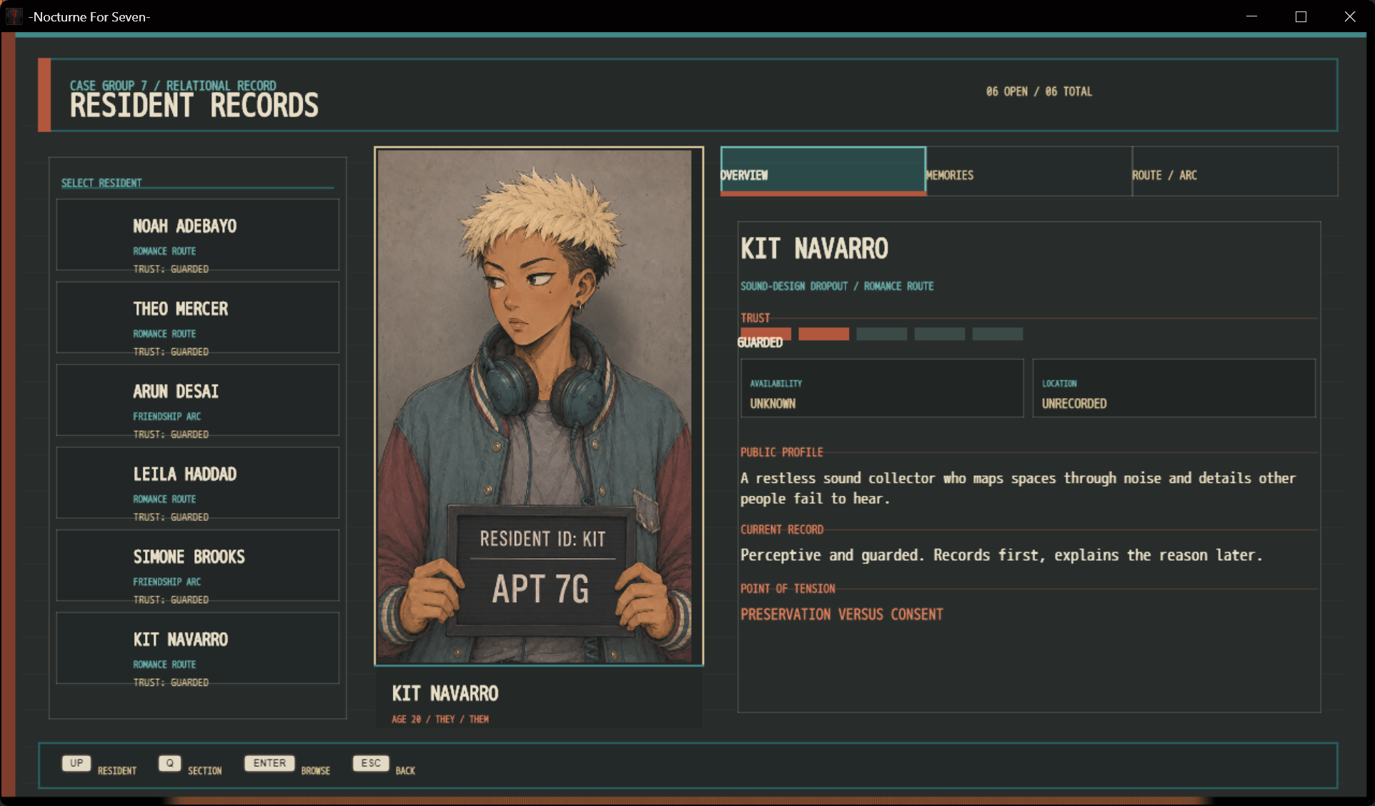Screenshot 4 for Nocturne for Seven