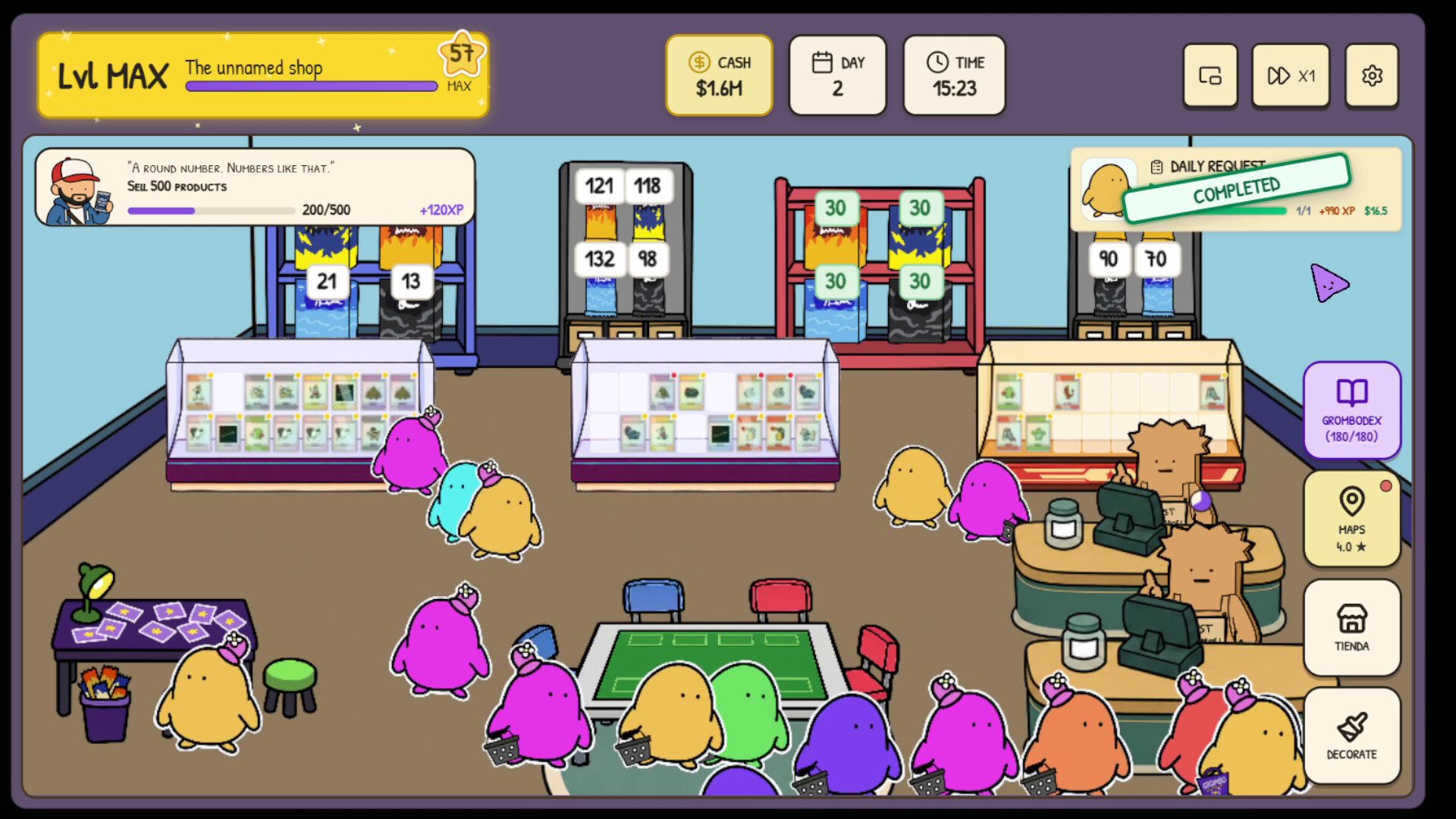 Screenshot 6 for Grombo Card Shop Idle (DEMO)