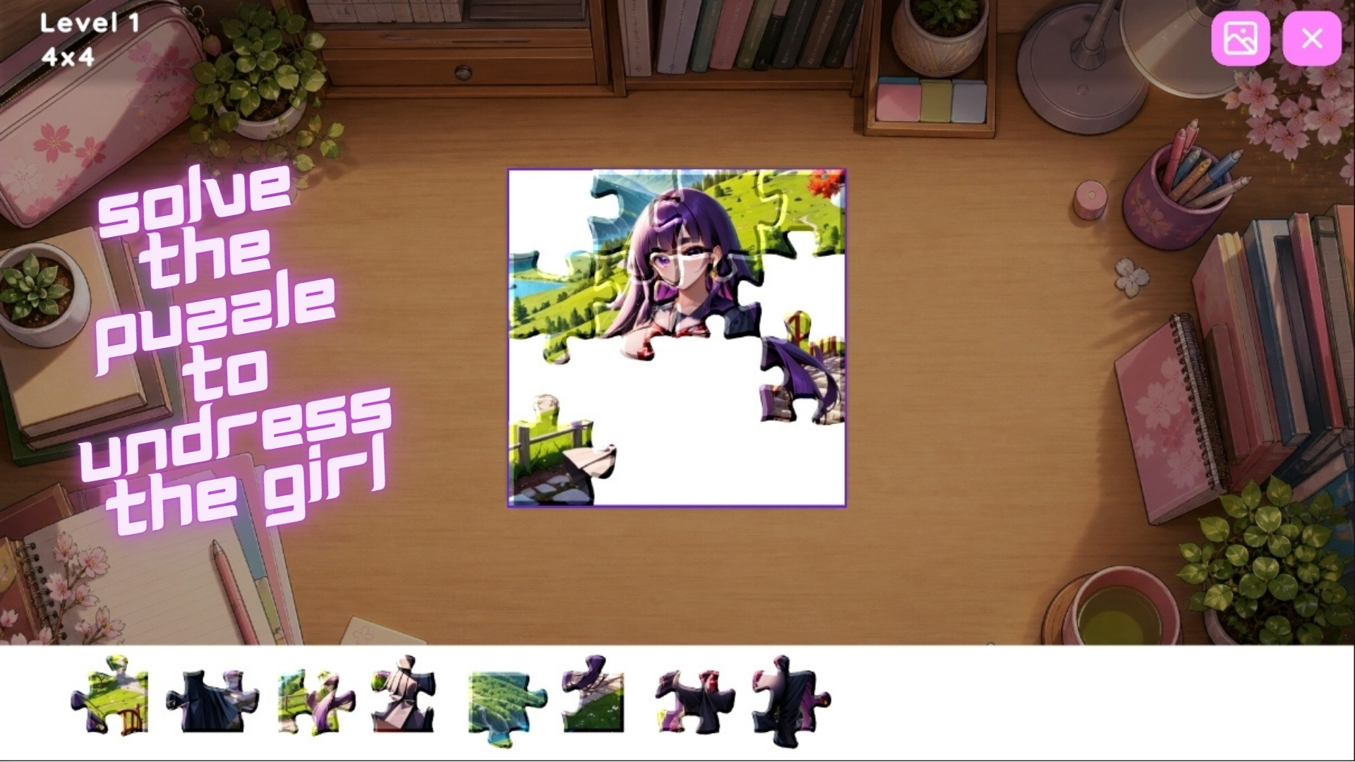 Screenshot 3 for Hentai Puzzle: Midori