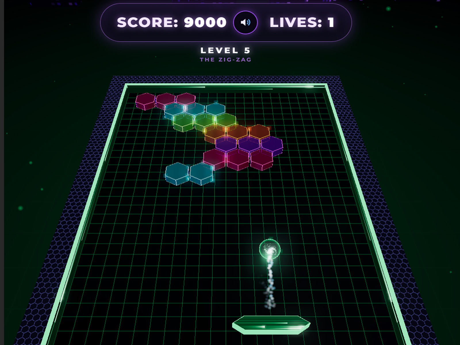 Screenshot 2 for NEON REBOUND 3D
