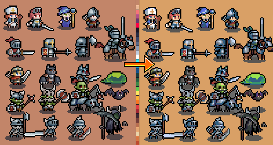 Screenshot 3 for Snap Palette Aseprite