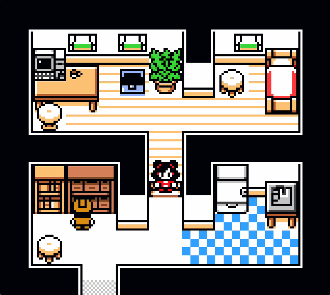 Screenshot 2 for PachiPals Demo (GBC)