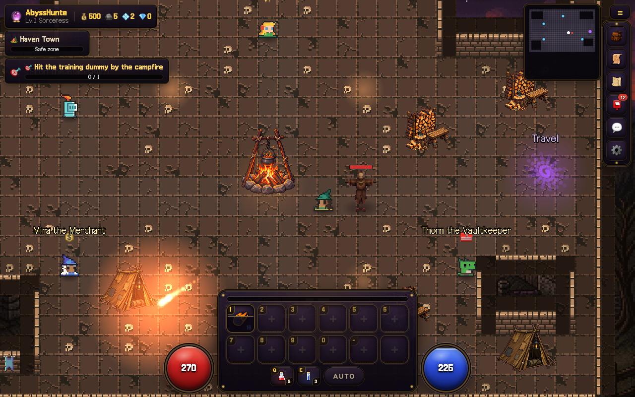 Screenshot 3 for Dark Slayer — Pixel Hack & Slash
