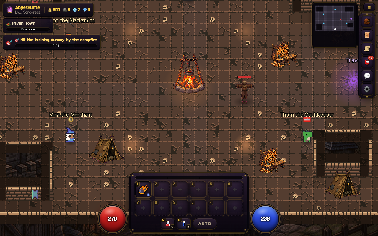Screenshot 4 for Dark Slayer — Pixel Hack & Slash