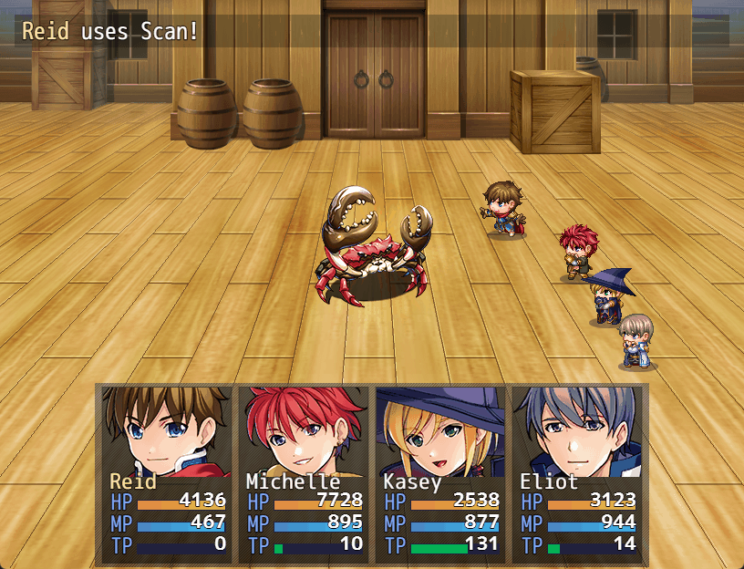 Screenshot 2 for [CGMZ] Enemy HP Bars for RPG Maker MZ