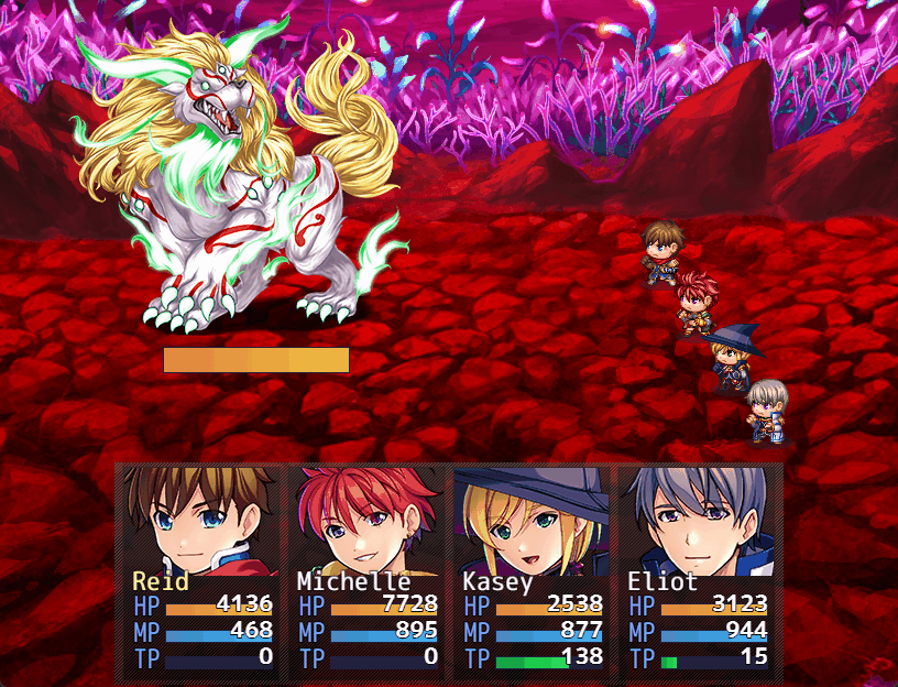 Screenshot 3 for [CGMZ] Enemy HP Bars for RPG Maker MZ