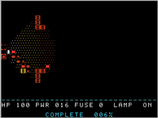 Screenshot 2 for Dead Light ZX Spectrum 48/128