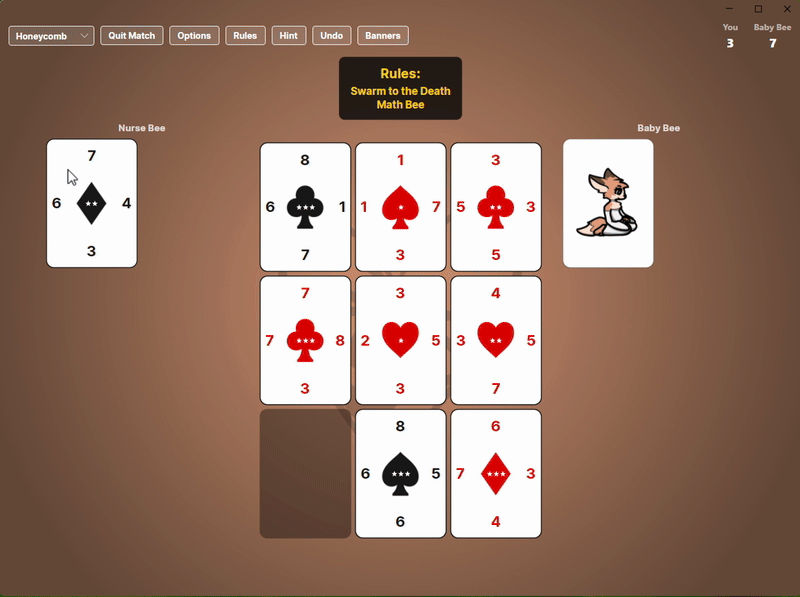 Screenshot 3 for 🐝 Honeycomb Card Suite 🐝
