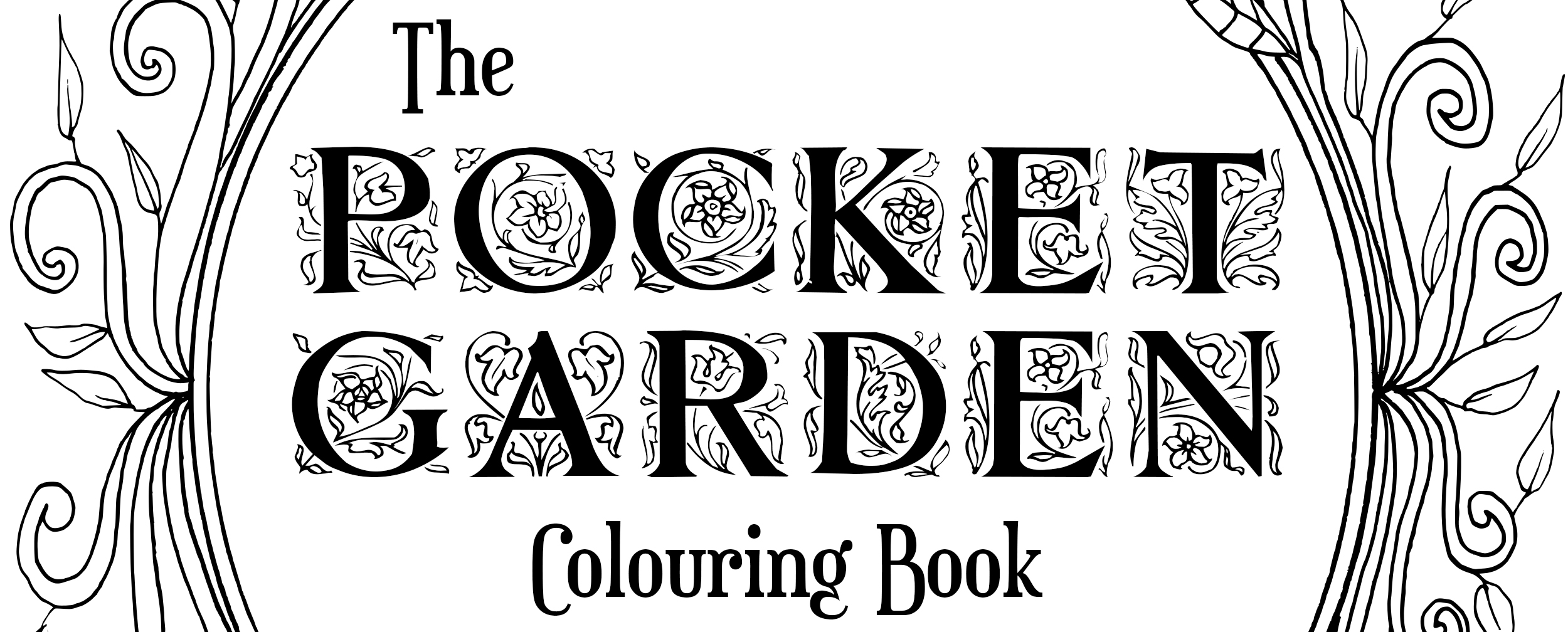 The Pocket Garden Colouring Pack
