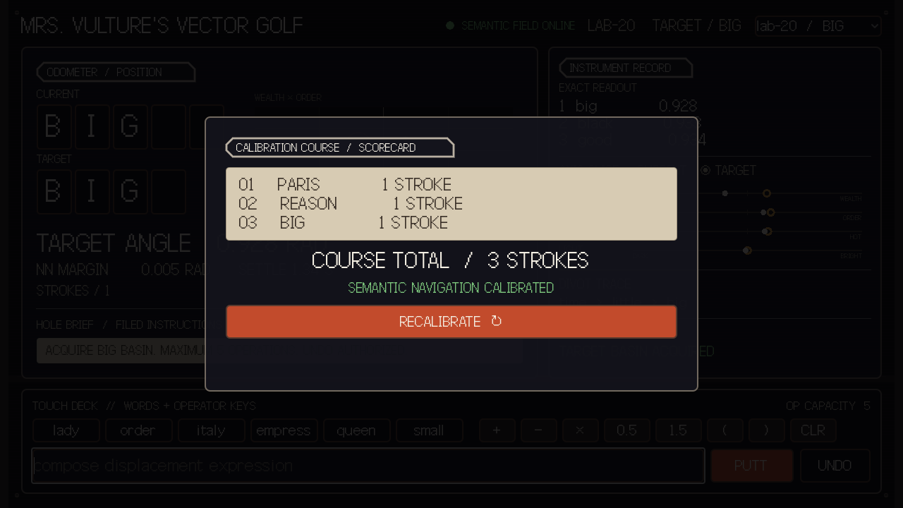 Screenshot 4 for Mrs. Vulture's Vector Golf