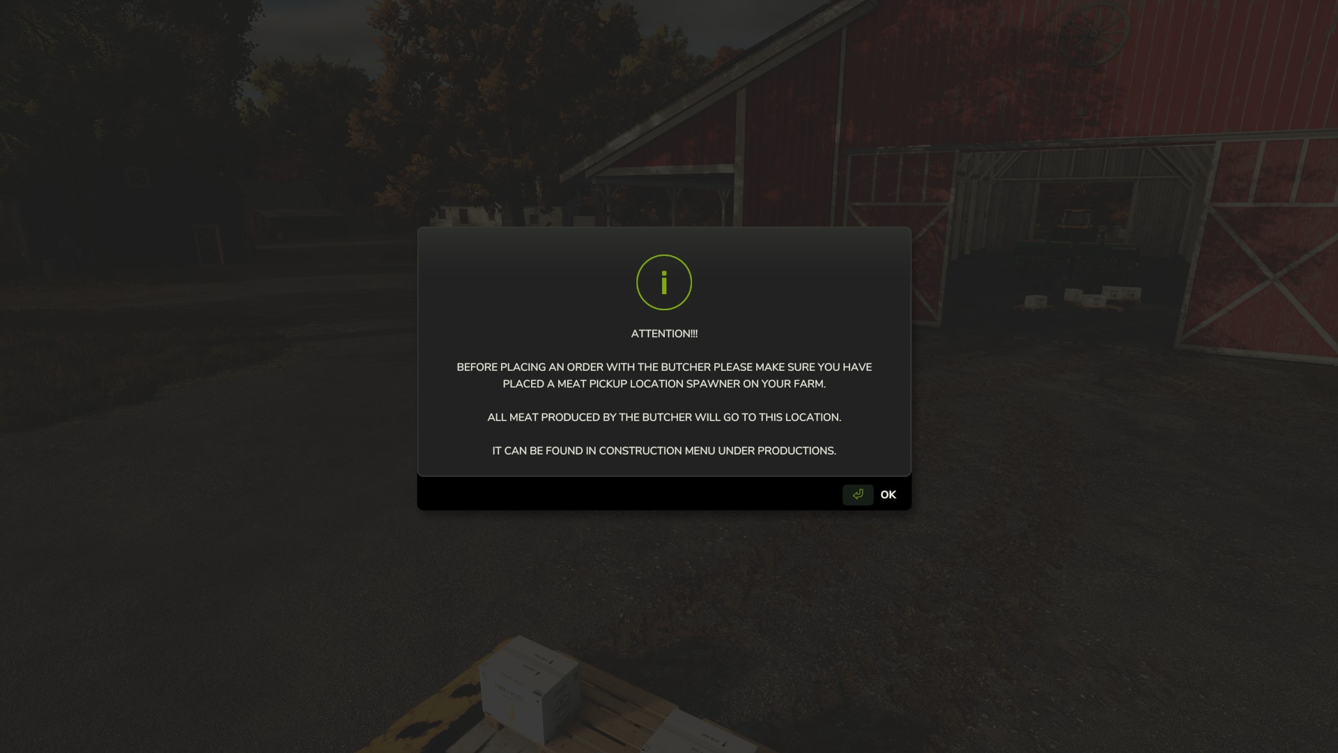 Screenshot 6 for FS25 Mobile Butcher Vanilla Edition