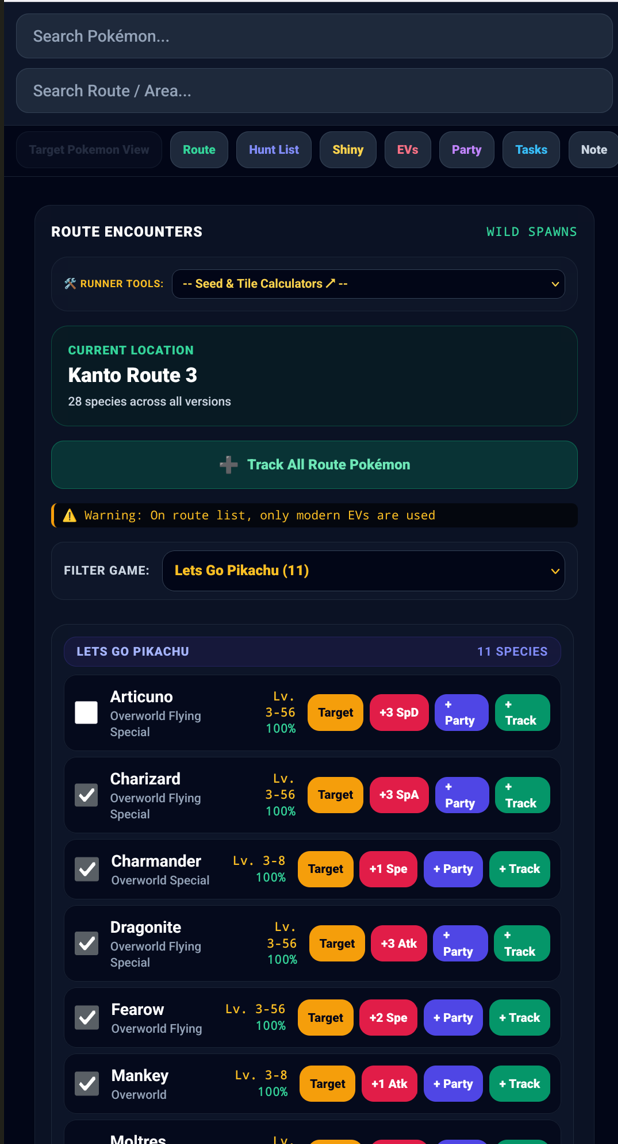 Screenshot 3 for Pokemon Hunting Tool