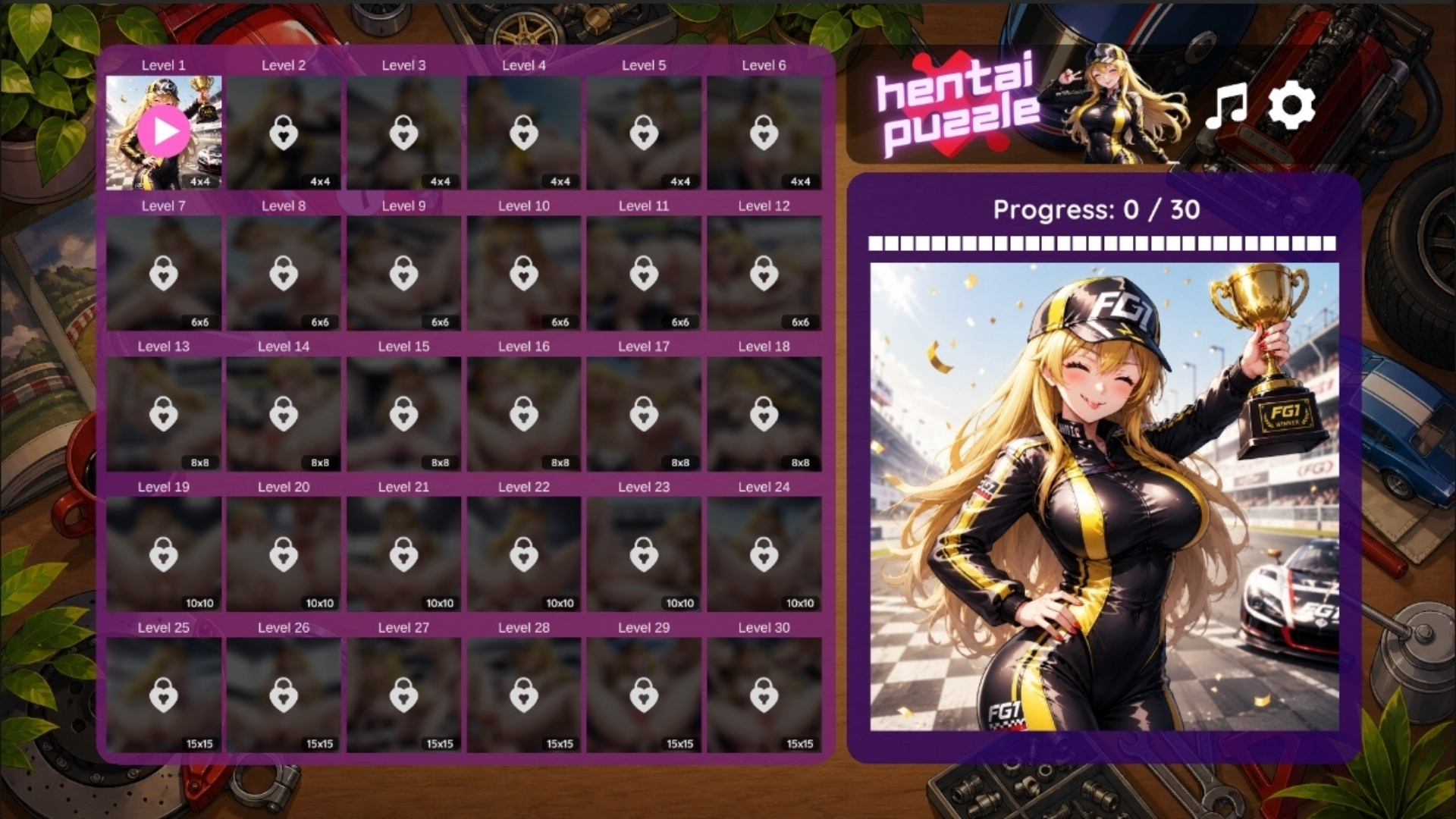 Screenshot 2 for Hentai Puzzle: Rika