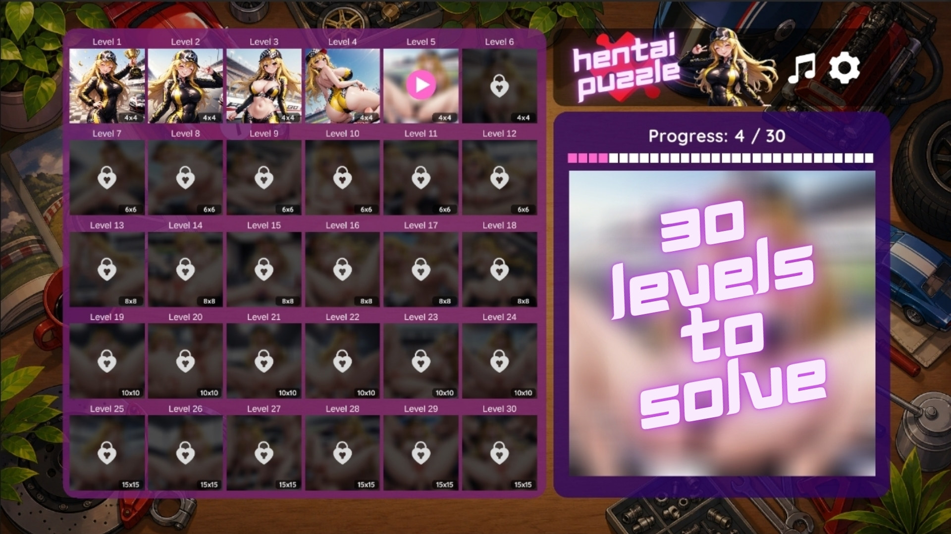 Screenshot 6 for Hentai Puzzle: Rika