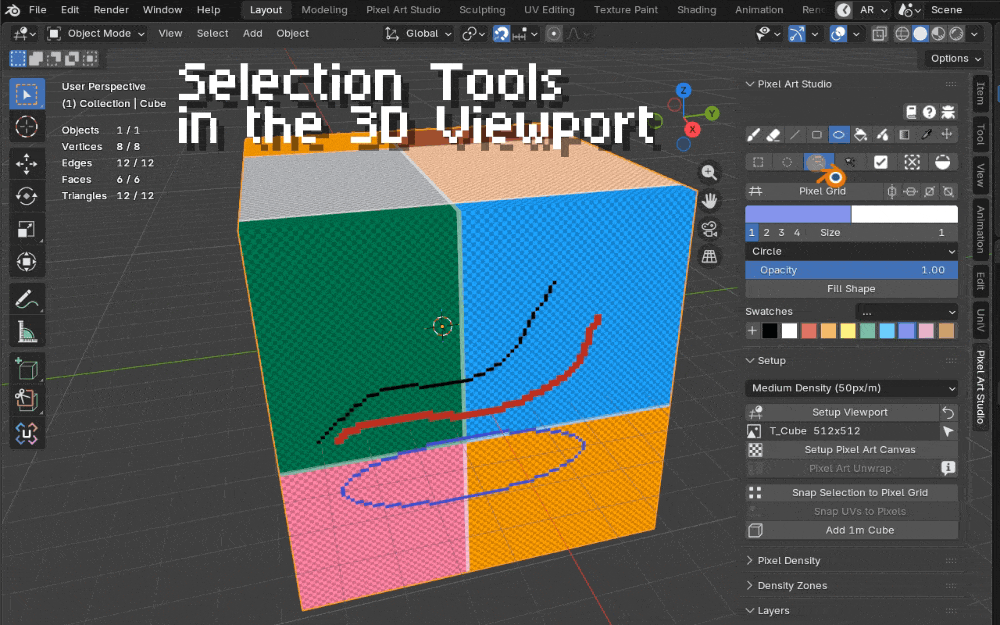Screenshot 3 for Pixel Art Studio