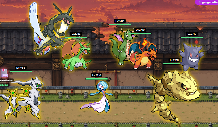 Screenshot 2 for Pokémon Idle Expedition Infinite